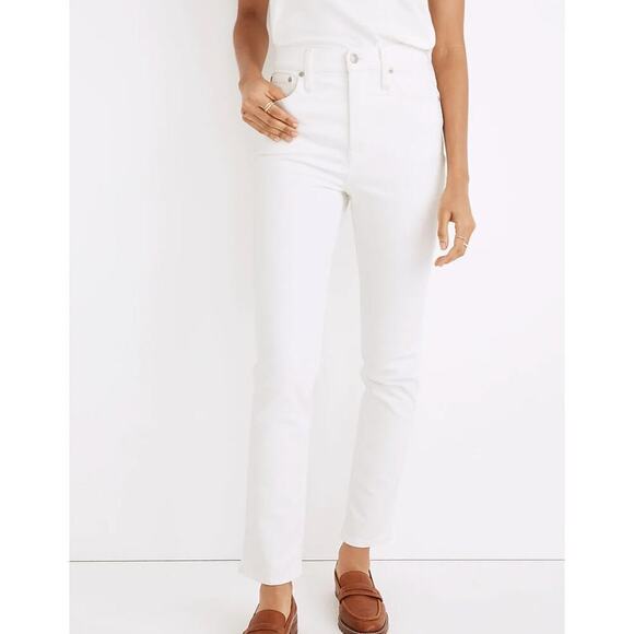 Madewell The Perfect Vintage Jean in ivory, NWT - Picture 3 of 6